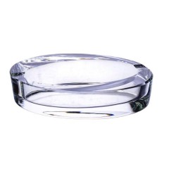 Попільничка склянна Selena овальна, прозорий