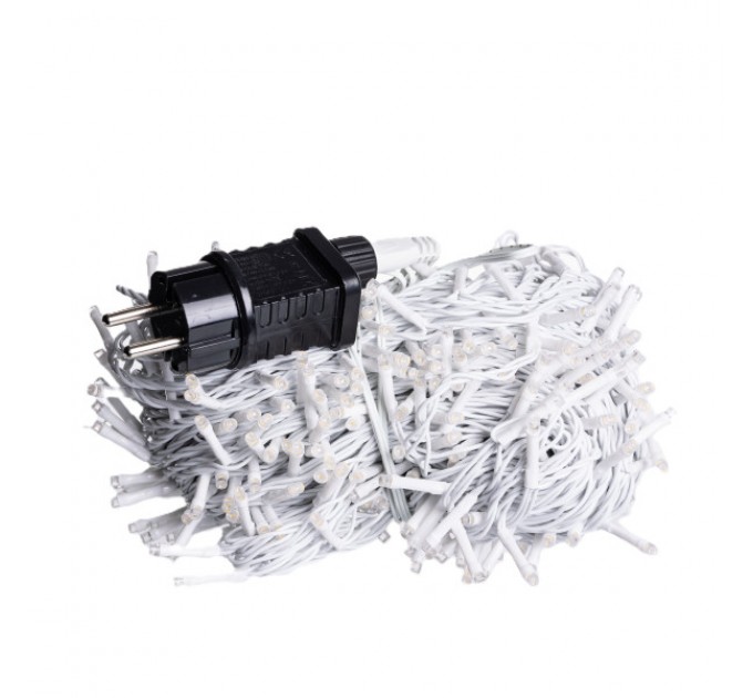 Гирлянда Нитка вулична 500 LED 50 м біла, жовтий