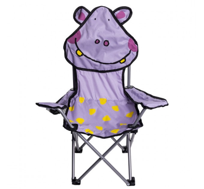 Дитяче крісло туристичне складане 34*58*65 см, фіолетовий