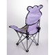 Дитяче крісло туристичне складане 34*58*65 см, фіолетовий