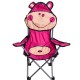 Дитяче крісло туристичне складане 34*58*65 см, рожевий