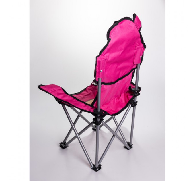 Дитяче крісло туристичне складане 34*58*65 см, рожевий
