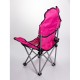 Дитяче крісло туристичне складане 34*58*65 см, рожевий