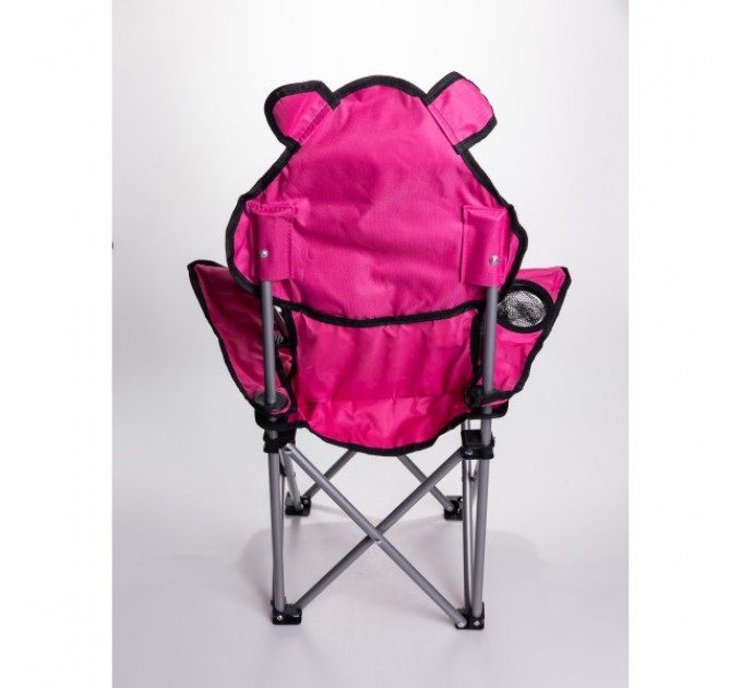 Дитяче крісло туристичне складане 34*58*65 см, рожевий