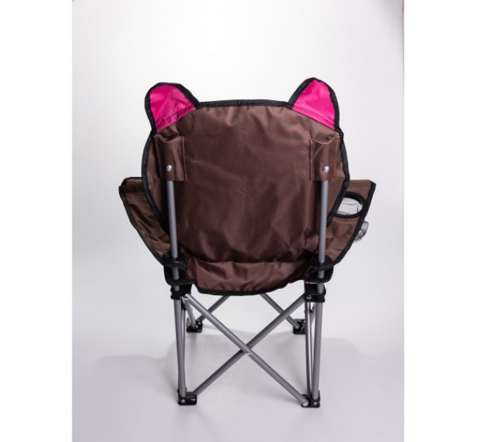 Дитяче крісло туристичне складане 34*58*65 см, коричневий