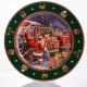 Набір тарілок сервірувальних Santa фарфорових 6 штук по 26,5 см
