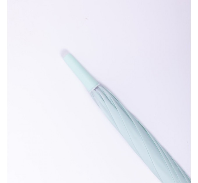 Дитяча парасоля-тростина напівавтомат складна 94 см, м'ятний