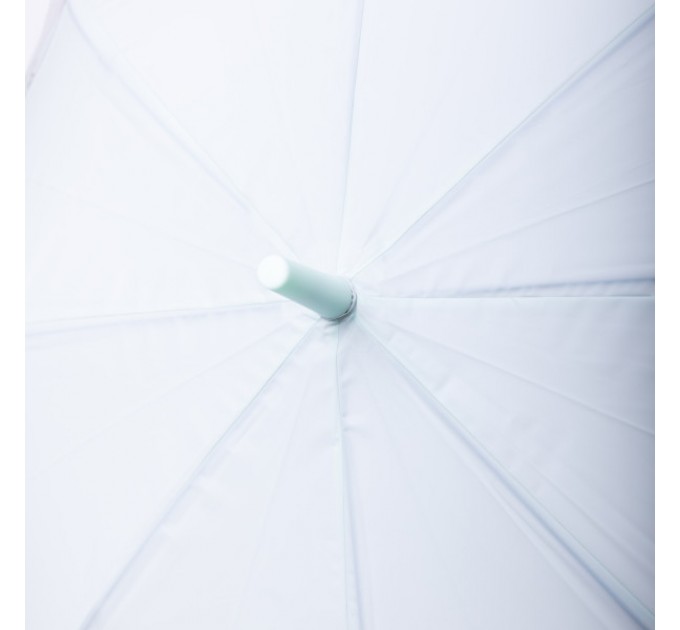 Дитяча парасоля-тростина напівавтомат складна 94 см, м'ятний