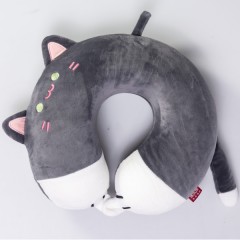 Подушка для шиї Kitty U-подібна, темно-сірий