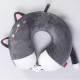 Подушка для шиї Kitty U-подібна, темно-сірий