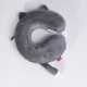 Подушка для шиї Kitty U-подібна, темно-сірий