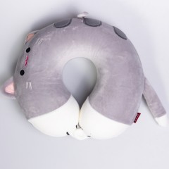 Подушка для шиї Kitty U-подібна, сірий