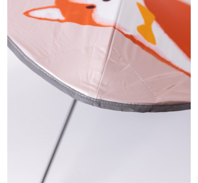 Дитяча парасоля-тростина механічна 90 см, бежевий