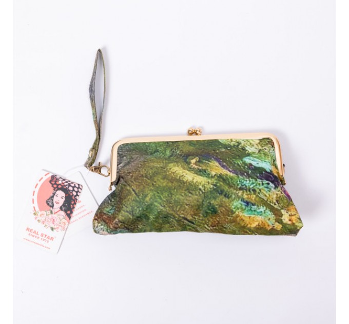 Парасоля механічна складна "Водяні лілії" Моне