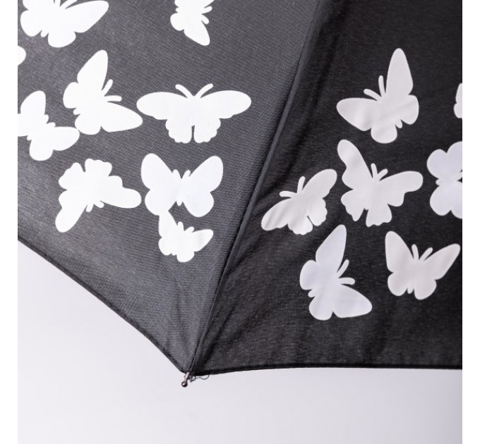 Зонт полуавтомат складной 97 см, черный