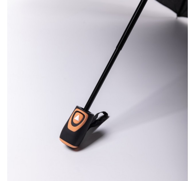 Зонт полуавтомат складной 97 см, черный