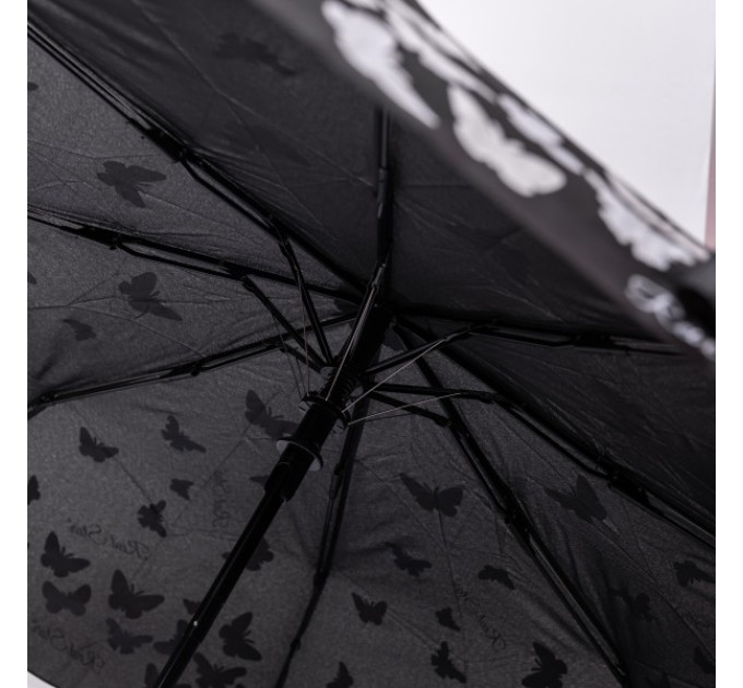 Зонт полуавтомат складной 97 см, черный