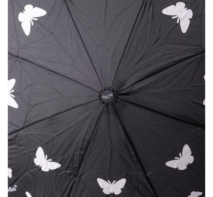 Зонт полуавтомат складной 97 см, черный