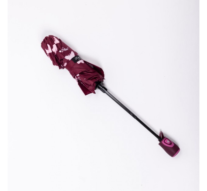 Зонт полуавтомат складной 97 см, красный