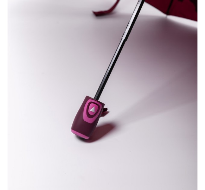 Зонт полуавтомат складной 97 см, красный