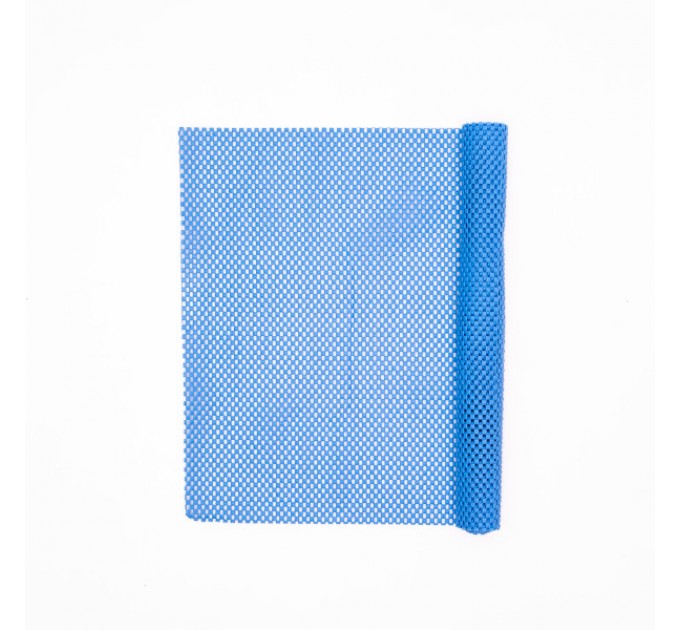 Килимок захисний універсальний протиковзкий 90*38 см, синій