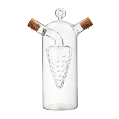 Пляшка для олії та оцту подвійна Grape 80/300 мл скляна