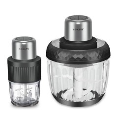 Чоппер подрібнювач Sokany SK-YM-7032 багатофункціональний, чорний Чоппер подрібнювач Sokany SK-YM-7032 багатофункціональний, чорний