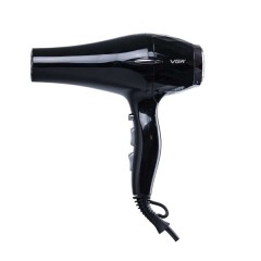 Фен для волосся VGR V-413 з двома концентраторами, чорний Фен для волосся VGR V-413 з двома концентраторами, чорний