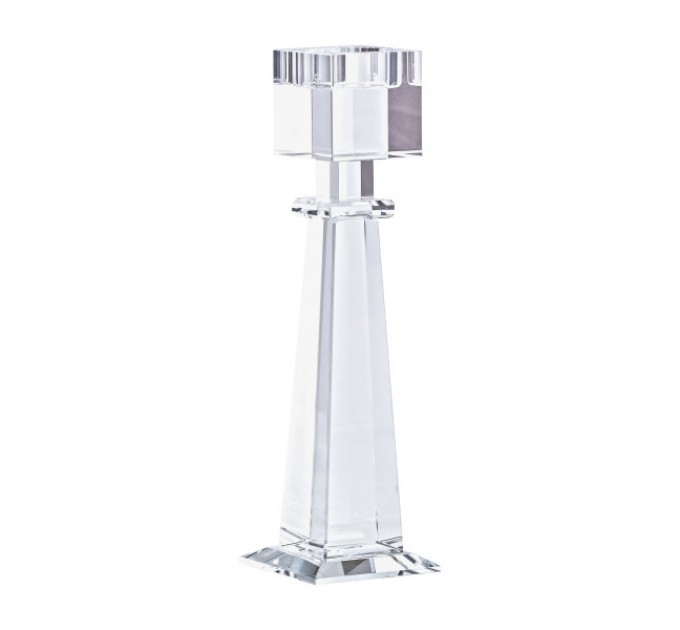 Подсвечник стеклянный Geometry 22.5 см