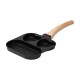 Сковорода для сніданку алюмінієва 18,3*18*2 см, чорний