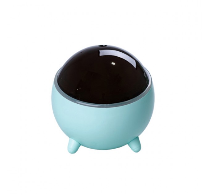 Зволожувач повітря аромадифузор Planet з підсвічуванням 300 мл, бірюзовий