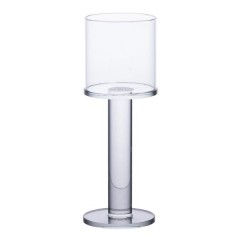Підсвічник декоративний Cylinder скляний 16 см