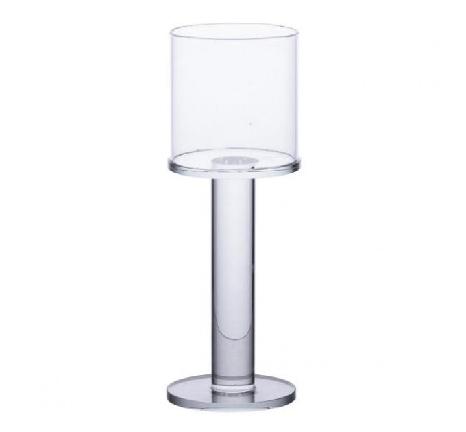 Підсвічник декоративний Cylinder скляний 16 см