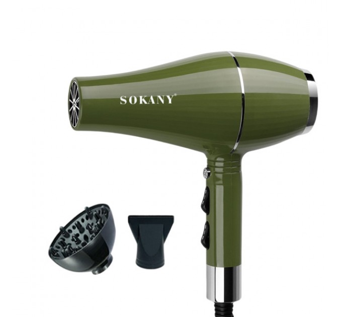 Фен для волос SOKANY SK-14006 с насадками
