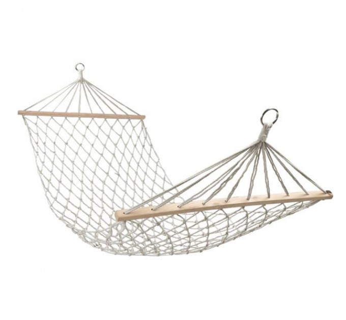 Гамак плетений з поперечинами 185*91 см