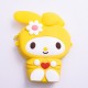 Дитяча сумочка My Melody з pop-it силіконова на блискавці 15*10*3 см, жовтий