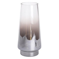 Ваза декоративна в стилі Ар-деко 30 см, сірий