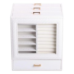 Ящик-комод для украшений 23х20х15 см, белый