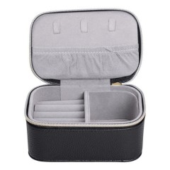 Скринька для прикрас на блискавці 13х9х6 см, чорний