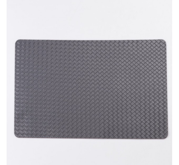 Килимок для сервірування столу Square 45*30 см, сірий