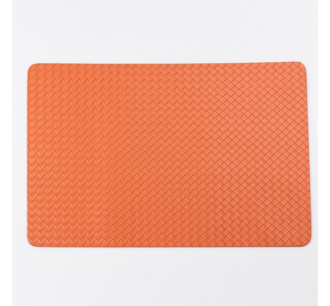 Килимок для сервірування столу Square 45*30 см, помаранчевий