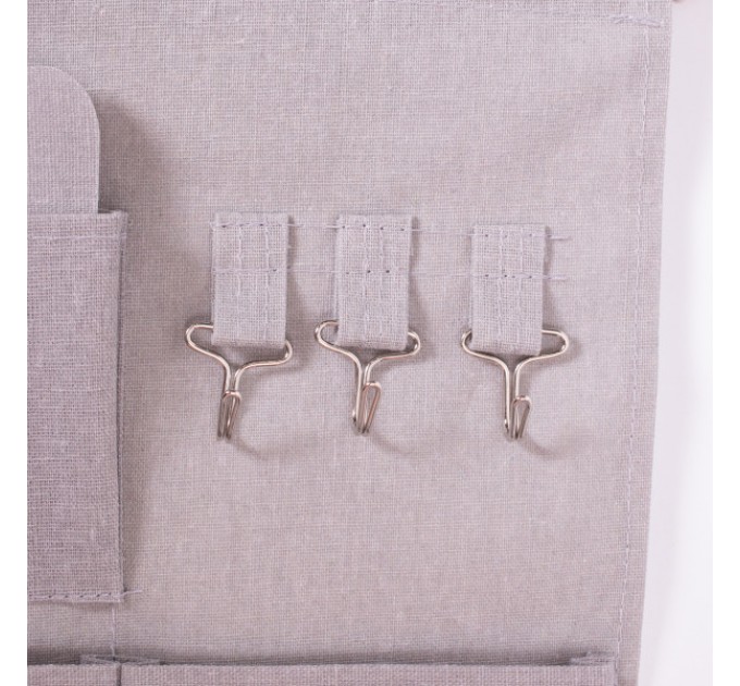 Органайзер панно підвісний на 3 секції 28*33, сірий