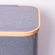 Кошик для білизни текстильний 40*30*60 см з кришкою