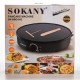 Млинница SOKANY SK-BBQ-842 электрическая 1000 Вт