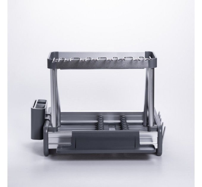 Сушарка для посуду двоярусна 51*46*37 см