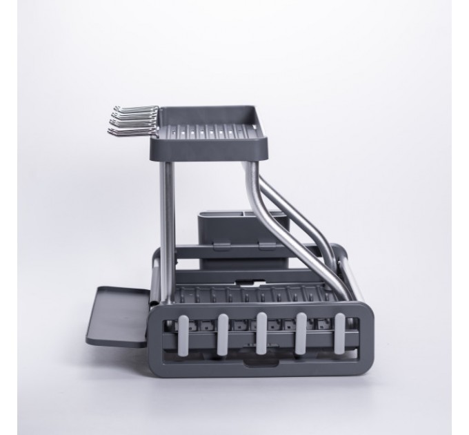 Сушарка для посуду двоярусна 51*46*37 см