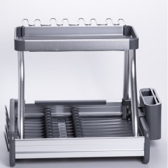 Сушарка для посуду двоярусна 51*46*37 см