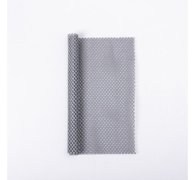 Килимок захисний для кухні силіконовий 39*30 см, темно-сірий