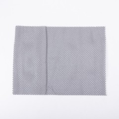 Килимок захисний для кухні  силіконовий 39*30 см, темно-сірий