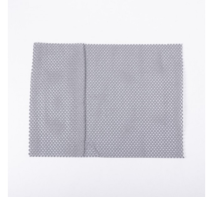 Килимок захисний для кухні силіконовий 39*30 см, темно-сірий